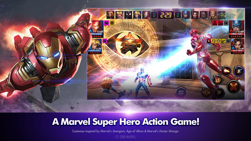 🔥 Download MARVEL Strike Force 6.5.1 APK . Strategy with RPG elements with  heroes Marvel 