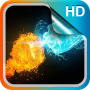 icon Fire and Ice Live Wallpaper HD for Wiko View Go