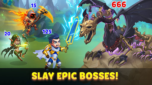 Download Elemental Titans：3D Idle Arena MOD APK v3.1.4 for Android