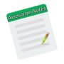 icon Awesome Note