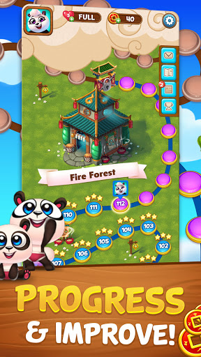 🔥 Download Bubble Shooter Panda Pop 9.6.001 [Mod Lives] APK MOD. Simple  and addicting arcade puzzle game 