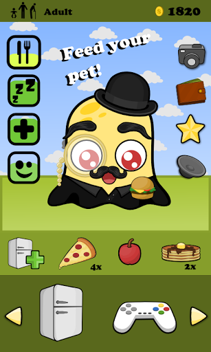 It's pou attack  Funny stickman, Kawaii doodles, Roblox funny