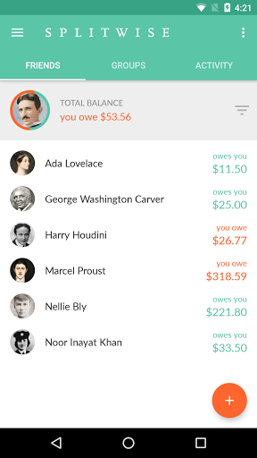 Splitwise for Android - Free App Download