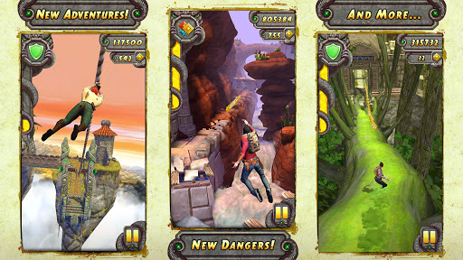 Temple Run 2 ENCHANTED PALACE vs GREAT WALL OF CHINA Gameplay