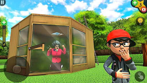 Scary Teacher 3D - Gameplay Part 30 - Miss T Is A Worst Skater