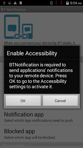 Bt notification cheap app for android