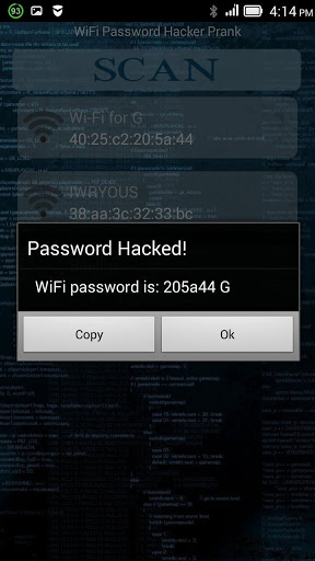 Free download WiFi Password Hacker Prank APK for Android