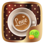 icon (FREE)GO SMS LOVE COFFEE THEME for kyocera Digno G