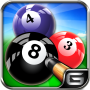 icon Real Snooker Billiard pool ball 8