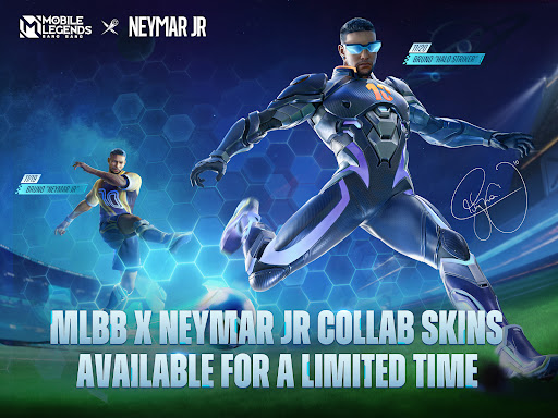 MLBB X Neymar Jr Collab skin - - Mobile Legends: Bang Bang