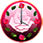 icon Roses Clock Widget 2.1