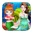 icon Mermaid New born Baby 12.1