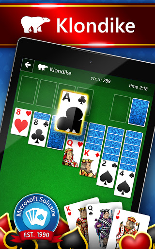 Spider Solitaire for Windows XP Online - played on Samsung Galaxy Tab A8 