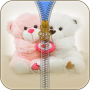 icon Teddy Bear Zipper Lock