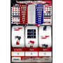 icon Casino Slot Machine Sevens and Stripes