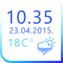 icon Digital Weather Clock