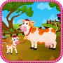 icon Cow Baby Birth