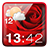 icon Rose Clock Weather Widget 1.7