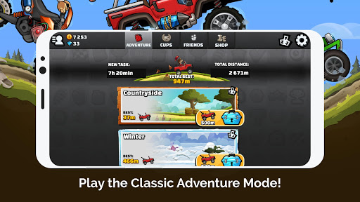 Hill Climb Racing 2 Hack - Get unlimited coins and Gems v.1.13.1