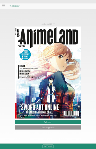 Download do APK de Animeland Magazine para Android