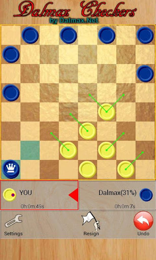 Damas (Dalmax Checkers) - Baixar APK para Android