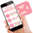 icon Elegant Pink Flower SMS Plus 1.0.34