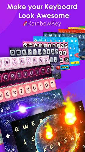 Download Free Download Rainbowkey Color Keyboard Themes Cool Fonts Apk For Android SVG Cut Files