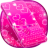 icon Pink Glow Keyboard Theme 1.279.13.84