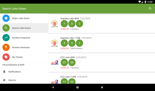 pcso lotto results nov 8 2018