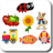 icon ABC alphabet phonic songKids flashcards 22