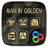 icon Man In Golden GOLauncher EX Theme v1.0