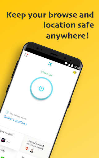 X-VPN - Private Browser VPN Apk Download for Android- Latest version 196.3-  com.security.xvpn.z35kb