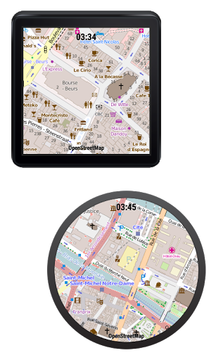 Android discount wear map