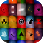 icon symbol hero&villain wallpaper for Samsung Galaxy S9+ SD845