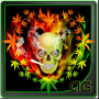 icon Skull Smoke Weed Magic FX for Samsung Galaxy S9 SD845