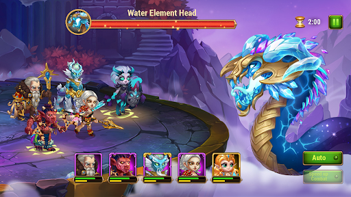 Download Elemental Titans：3D Idle Arena MOD APK v3.1.4 for Android