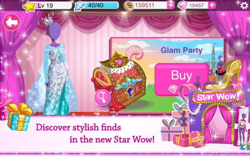 Jogos de vestir Star Girl Makeup versão móvel andróide iOS apk