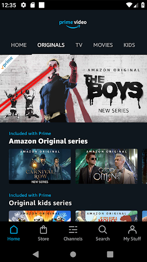 Free download Amazon Prime Video APK for Android