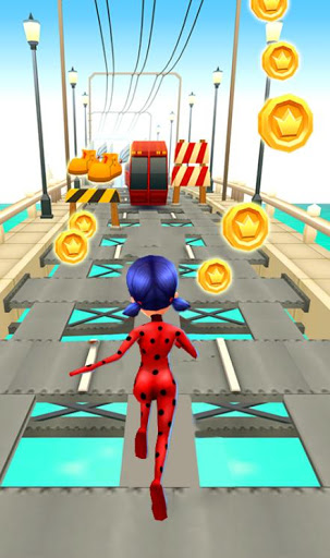 Miraculous LadyBug Adventure Subway Run 3D FREE APK voor Android Download