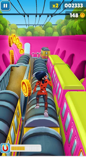 Miraculous LadyBug Adventure Subway Run 3D FREE APK voor Android Download