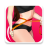 icon Female fitnesships and buttocks 1.3