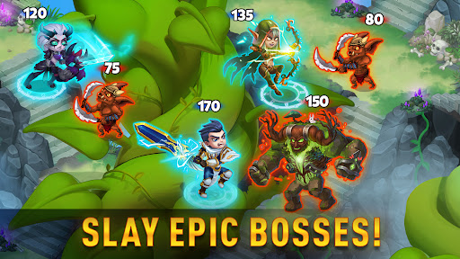 Download Elemental Titans：3D Idle Arena MOD APK v3.1.4 for Android