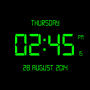 icon LED Digital Clock Live Wallpaper