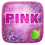 icon pink glitter