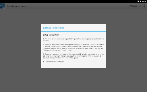 Free download ExaGear Strategies - PC games for Android APK for Android
