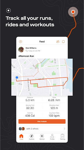 Strava track running hot sale