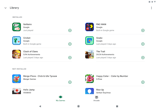 Download Google Play Games APK v2.1.17
