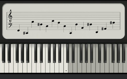 Baby Shark Virtual Piano Sheets