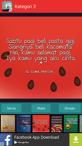 Dp Pantun Cinta Romantis For Lenovo A7700 Free Download Apk File