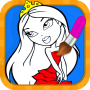 icon Princess Colouring